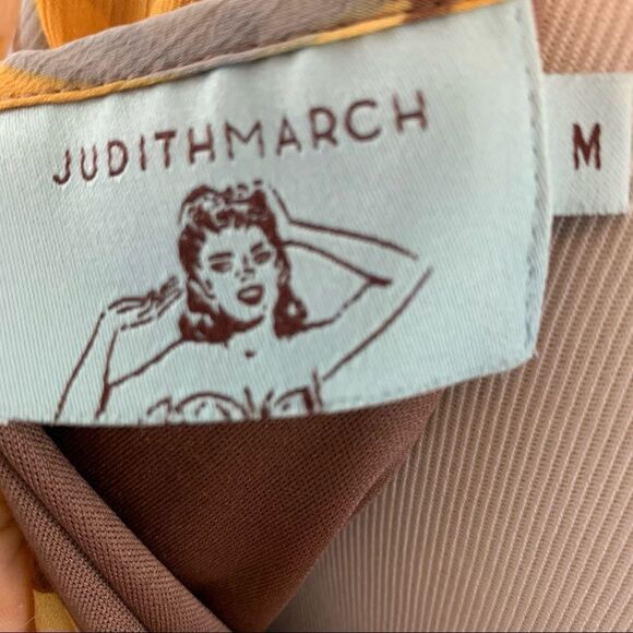 Judith March retro vibes empire waist dress M - Picture 6 of 7